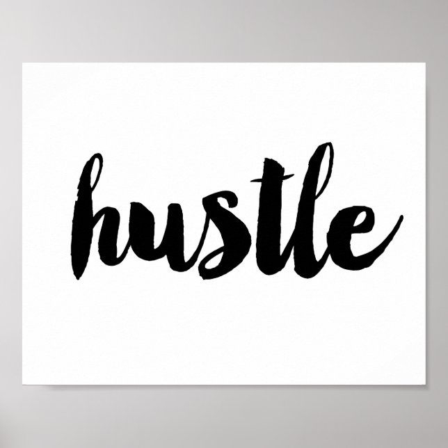 Hustle Poster (Framsidan)