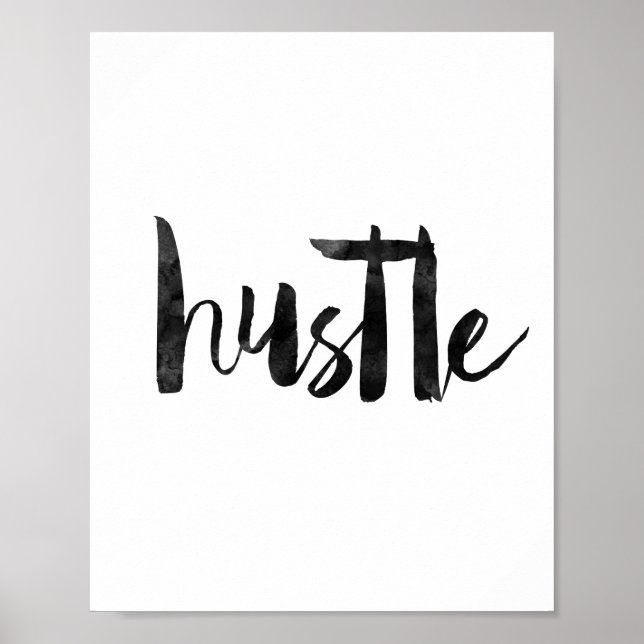 Hustle Poster (Framsidan)