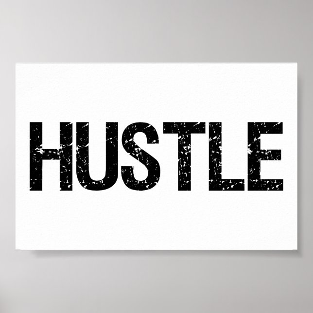 Hustle Poster (Framsidan)