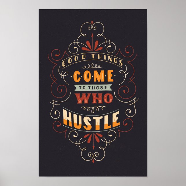 Hustle Poster (Framsidan)