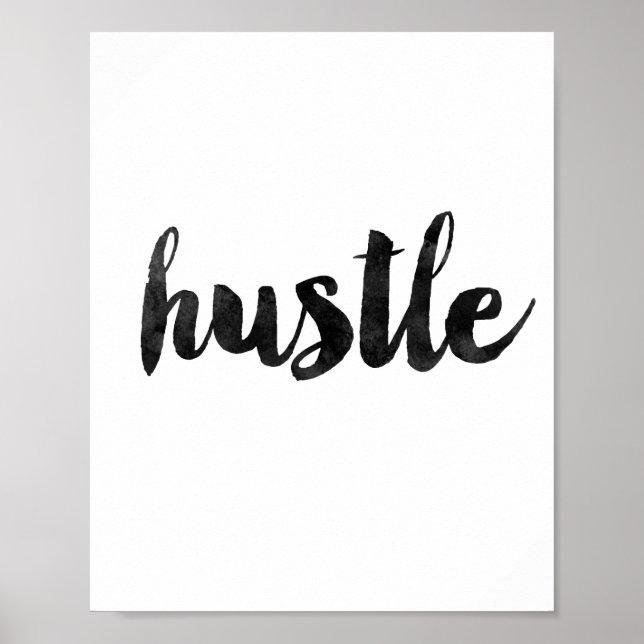 Hustle Poster (Framsidan)