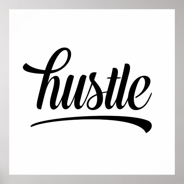 Hustle Poster (Framsidan)