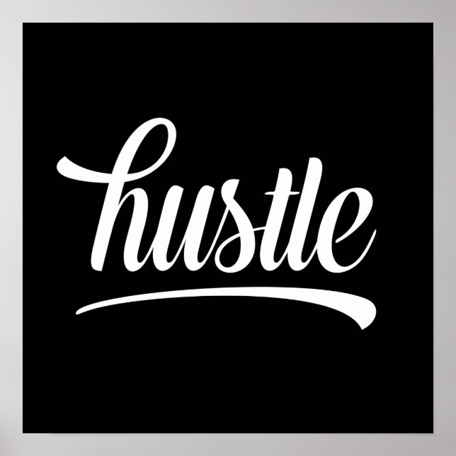 Hustle Poster (Framsidan)