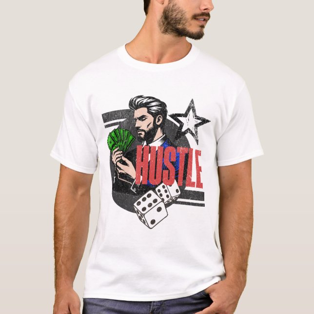 Hustle T Shirt (Framsida)