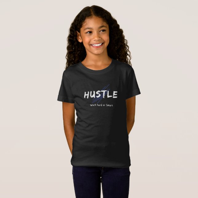Hustle T-Shirt (Hel framsida)