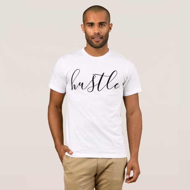 Hustle T Shirt (Hel framsida)