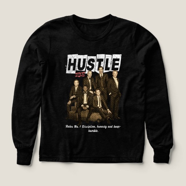Hustle T Shirt (Design framsida)