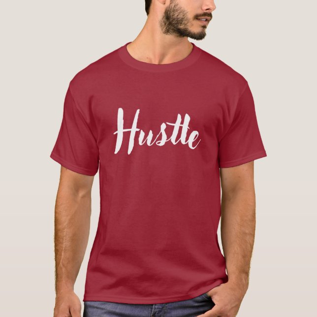 HUSTLE T SHIRT (Framsida)