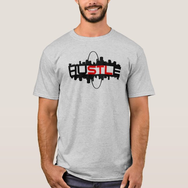 huSTLe Tee Shirt (Framsida)