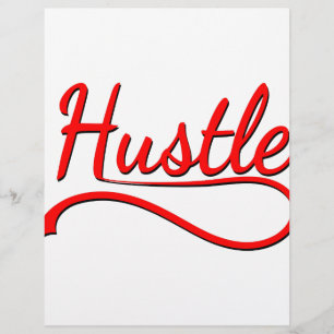 Hustle Typography Art