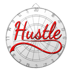 Hustle Typography Art Piltavla