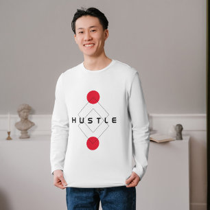 Hustle Typography T Shirt
