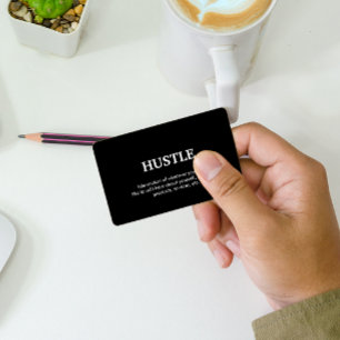 Hustle Visitkort