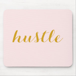 HustleMousepad rosor & guld Musmatta