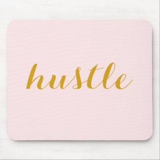 HustleMousepad rosor & guld Musmatta