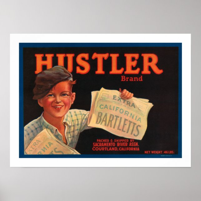 Hustler Brand Barletts Poster (Framsidan)