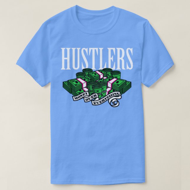 HUSTLERS MOE T SHIRT (Design framsida)