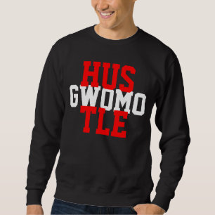 HUSTLErund hals Sweatshirt