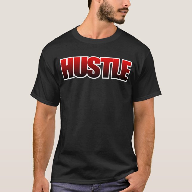 HustleT-tröja Tee Shirt (Framsida)