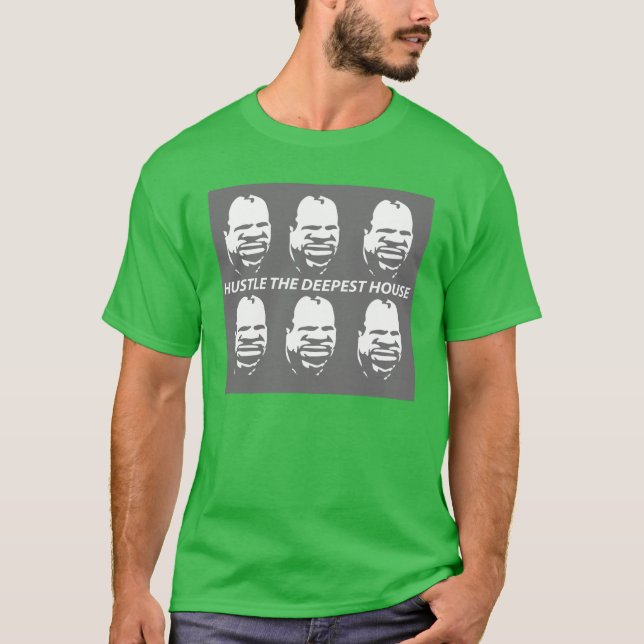 Hustlte det djupaste huset tee (Framsida)