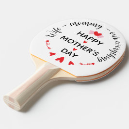 Hustru Mamma Vår Allt Gott Mors Dag Söt Pingisracket