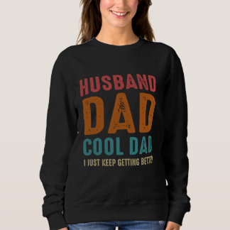 Hustru Pappa Cool Pappa Jag Bara Blir Bättre T Shirt