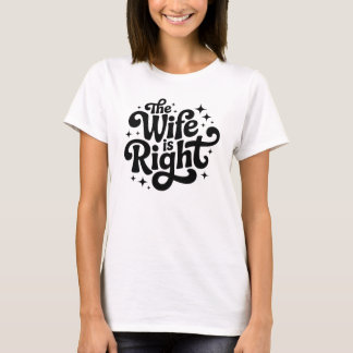Hustrun är rolig rätt rolig make Sarcastic Saying T Shirt