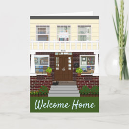 Husuppvärmningsfirande Kort