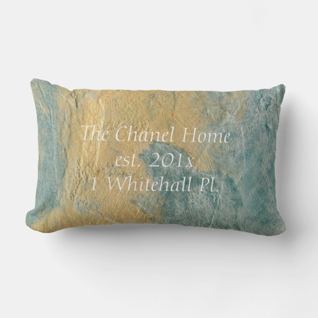 Husuppvärmningspanelerna - Chanel Home Lumbarkudde (Framsida)