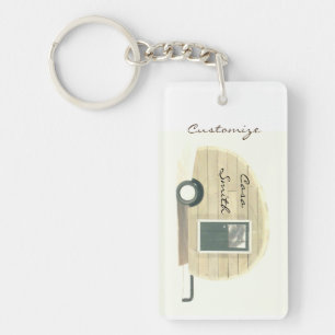 Husvagn för zigenare för vintageteardropsläp