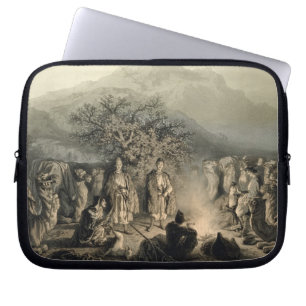 Husvagnen av armeniska köpmän, Transcaucasia, pl Laptop Fodral