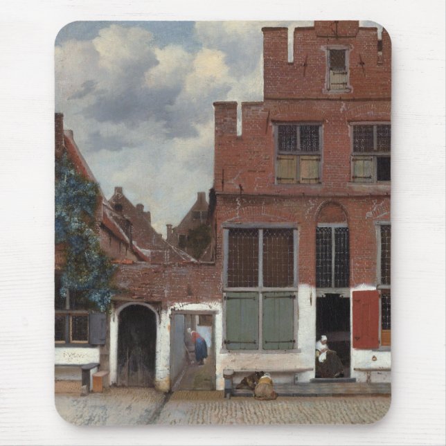 Husvy i Delft The Little Street Musmatta (Framsidan)