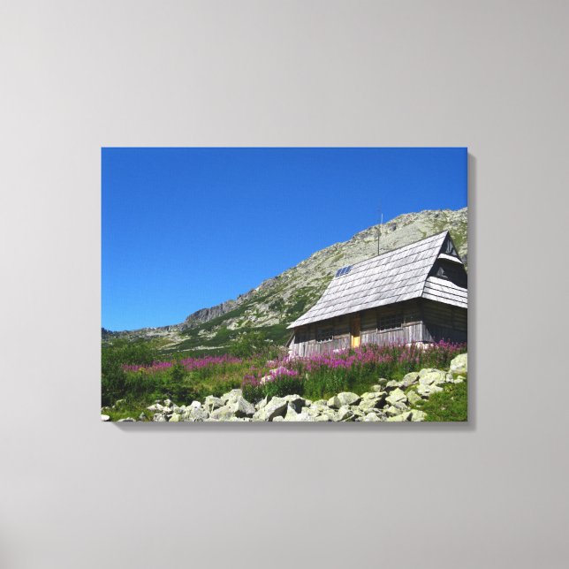 Hut i femdamdalen Tatras Wrapped Canvas (Framsida)