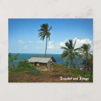 Hut On Trinidad's North Kusten Vykort