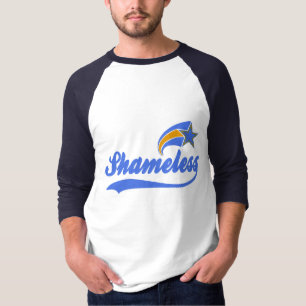 Hutlös T-tröja för stjärnaFauxbaseball T Shirt