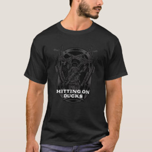 Hutning på Ankor Hunting Birds Hunter Birding Bowh T Shirt
