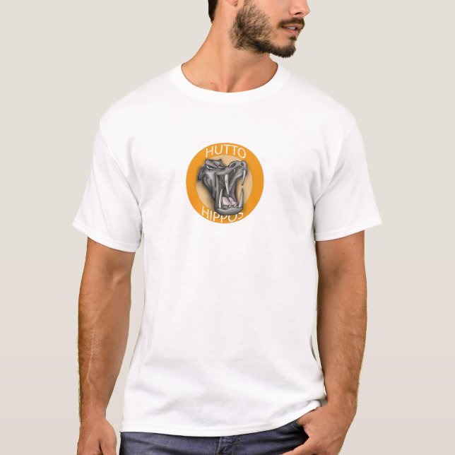 Hutto flodhäst tee shirt (Framsida)