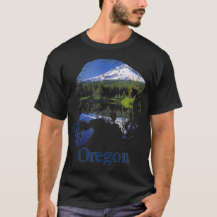 Huva för montering av Oregon State Varg Head T Shirt