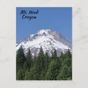 Huva Oregon Ski Bowl-vykort Vykort