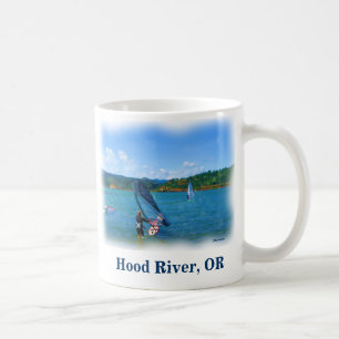 Huva River, Oregon Windsurfers mugg