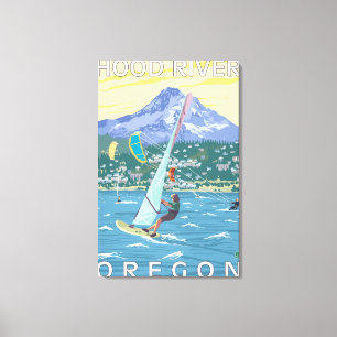 Huva River, ORWind Surfers & Kite Boarders Canvastryck