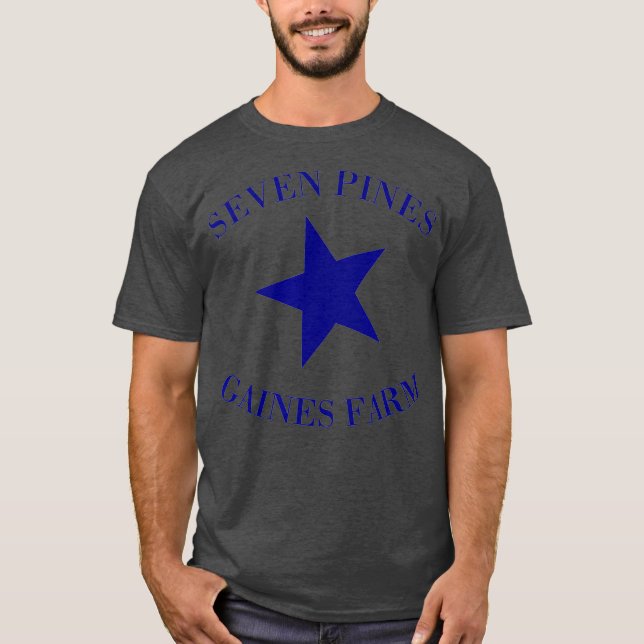 Huva Texas Brigade Retro Civil Krig T Shirt (Framsida)