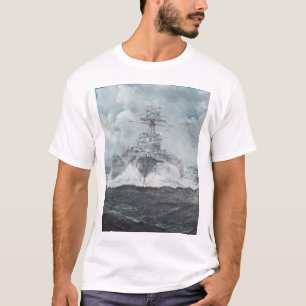 Huvahuvud för Bismarck 23rdMay 1941. 2014 Tee Shirt