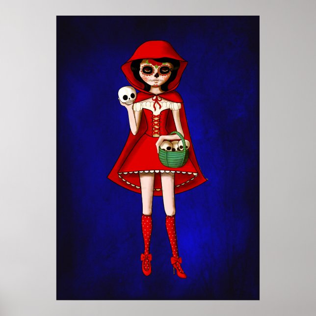 Huvan Day of the dead Red Riding Poster (Framsidan)
