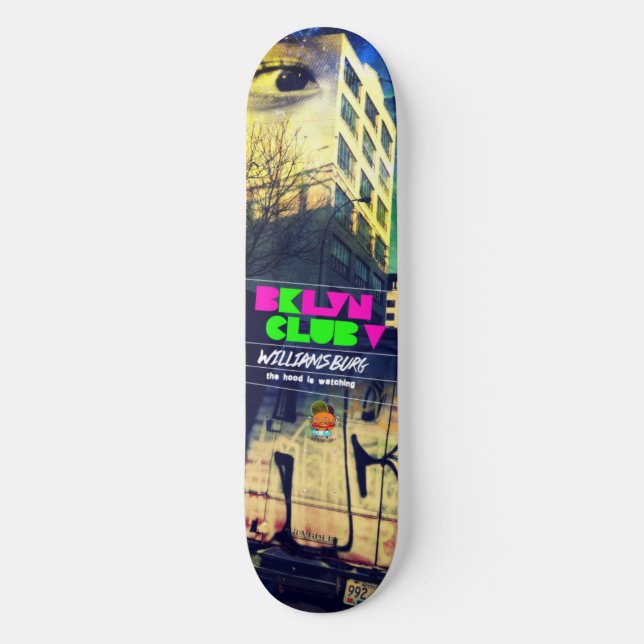 Huvan tittar på 2012 mini skateboard bräda 18,5 cm (Framsida)