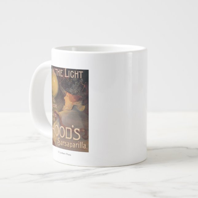 Huvans Sarsaparilla Promoting Poster Jumbo Mugg (Framsida vänster)