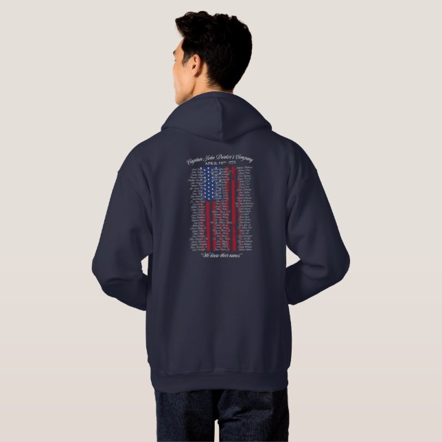 Huvtröja Hoodie (Hel baksida)
