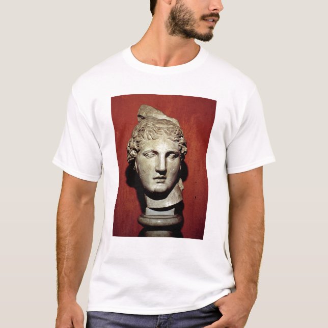 Huvud av Apollo från Ephesus Tee (Framsida)