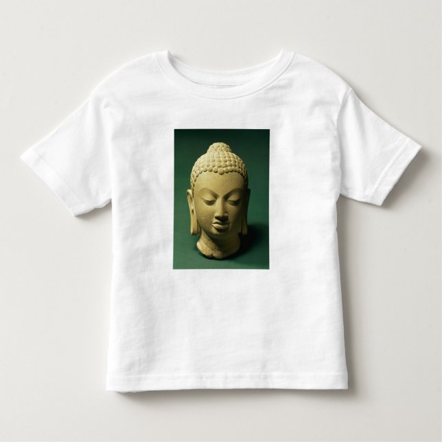 Huvud av Buddhaen, Sarnath (sandsten) Tee Shirt (Framsida)