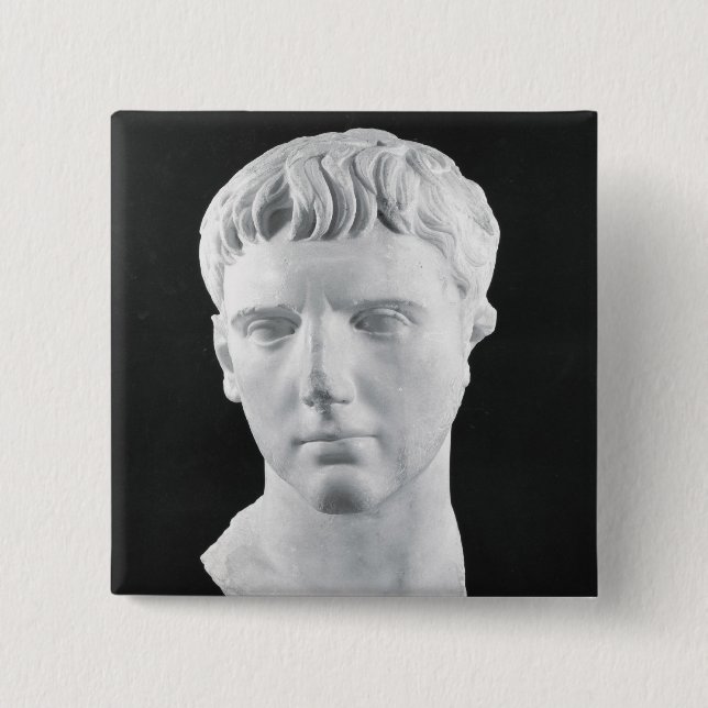 Huvud av Caesar Augustus Knapp (Framsida)
